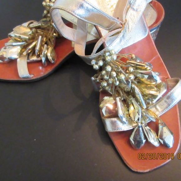 Vintage I. Miller sandals, size 6, made in Italy - Picture 2 of 8